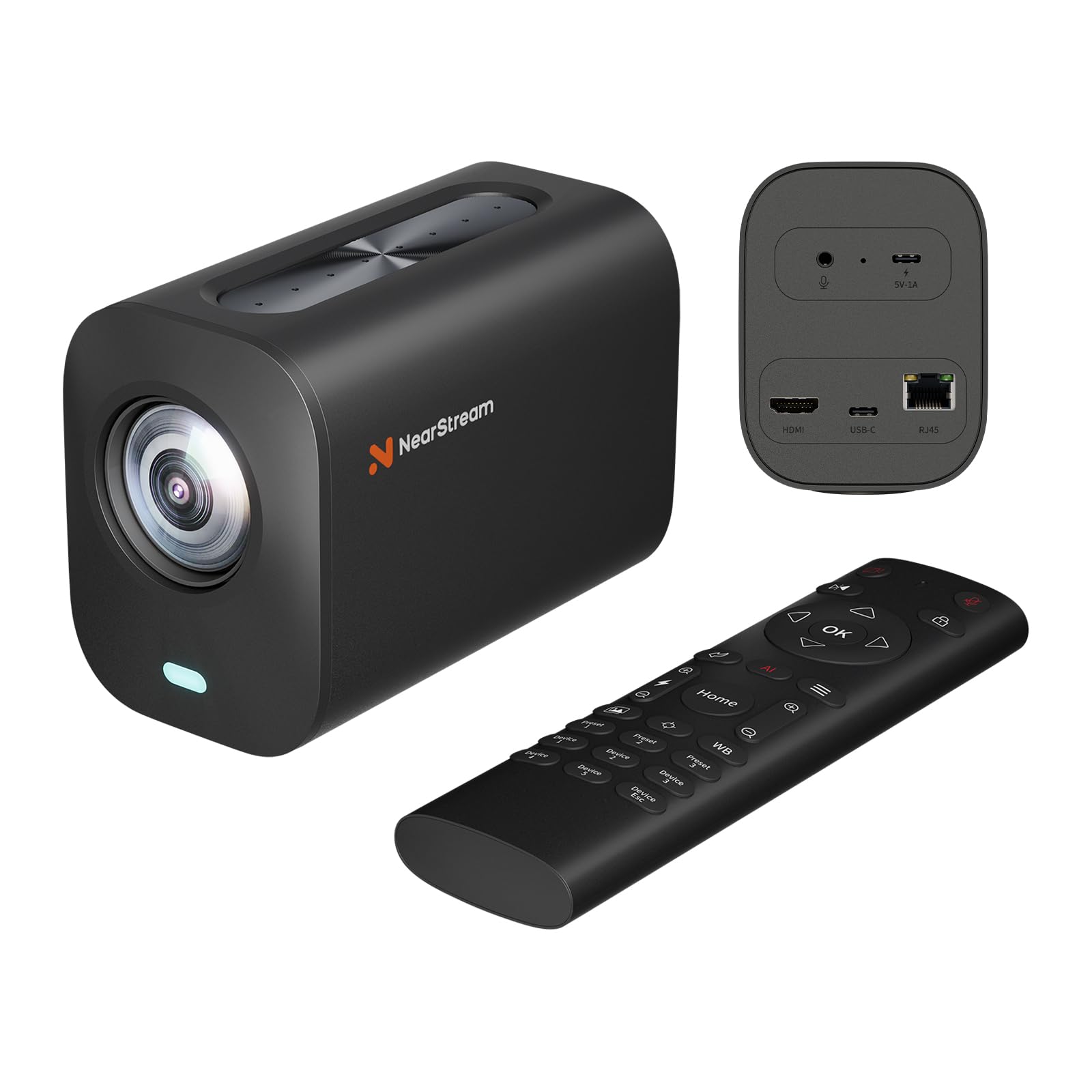 NearStream USB 4K AW-VM20 WEBカメラ Amazon.co.jp: NearStream VM20 ストリーミングカメラ 4K 60fps ウェブ